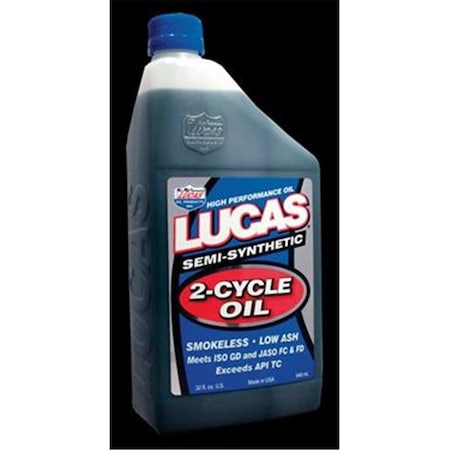 Lucas Oil 10110 Semi Synthetic 2-Cycle Oil, 25 Lbs. LU325814